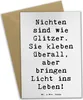 Mr. & Mrs. Panda Grußkarte Spruch Nichte Glitzer - Weiß - Produktbild-Vorschau 1