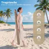 COSTWAY Parasol balkonowy 210 x 140 cm, prostokątny parasol Podgląd zdjęcia produktu 7
