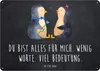 Mr. & Mrs. Panda Schild Pinguin Pärchen DIN A5 - Produktbild-Vorschau 1
