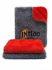 INfloo Auto Trockentuch 40x40 cm 1200 GSM Mikrofaser Produktbild-Vorschau 1