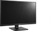 A black LG monitor on a white background. Voir les images du produit