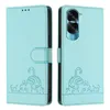 Etui en cuir pour Honor 90 Lite, étui à rabat avec fonction Voir les images du produit 2