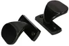 KOTARBAU® Set di 2 pomelli 65 mm neri con piastra corta per Anteprima dell’immagine prodotto 6