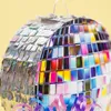 Pinata boule disco Relaxdays, avec bâton et masque, piñata Voir les images du produit 6