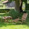 Teakholz Gartenliegestuhl - bene living - Yacht Produktbild-Vorschau 12