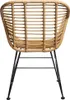 HOMLA Židle s výpletem JARDIN přírodní 57x62x81 cm Náhled obrázku produktu 1