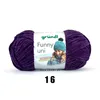 Gründl filato ciniglia Funny uni,100g/120m,lana baby,100% Anteprima dell’immagine prodotto 1