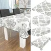 Tischdecke Wachstuch Ornamente Beige Robust Wasserabweisend Produktbild-Vorschau 3
