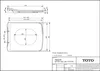WC-Sitz Toto SP weiss abnehmbar mit Productafbeelding-voorbeeld 4