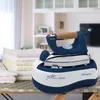 An iron and ironing board in a domestic setting. Produktbild-Vorschau