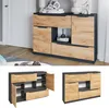 Commode avec tiroirs Vicco Ruben Chêne de force doré Voir les images du produit 2