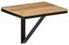 vidaXL Wandregal 40x30x32 cm Massivholz Mango und Eisen Produktbild-Vorschau 8