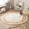 Volero - Waschbarer Kinderteppich Rund - Milo Beige - Ø 120 Produktbild-Vorschau 1