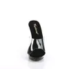 LIP-101 Damen Slipper von Fabulicious, Transparent Schwarz Produktbild-Vorschau 2