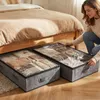 Unterbett Aufbewahrungsbox mit deckel transparente Produktbild-Vorschau 1