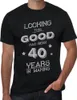 Herren Grafik T-Shirt So gut auszusehen hat 40 Jahre Produktbild-Vorschau 1