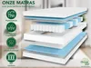 Ergonomische matras met 7 zones en pocketvering | 90 x 190 Productafbeelding-voorbeeld 3