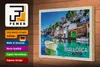 Holzschild Reise 30x20cm Mallorca Spanien Cala Figuera Ort Produktbild-Vorschau 3