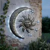 abc HOME | Wanddeko Sonne & Mond | LEDs | Solarpanel | Produktbild-Vorschau 1