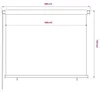 vidaXL Store extérieur 180x140 cm vert foncé HDPE Voir les images du produit 5
