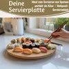 LS-LebenStil Servierplatte Drehteller Bambus 35cm Produktbild-Vorschau 6
