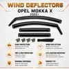 Satz mit 4 Windabweisern für Opel Mokka X ab 2022 Produktbild-Vorschau 4