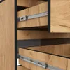 Šatní skříň se šuplíky 60 cm WREN - dub craft Náhled obrázku produktu 3