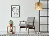 Globo Lighting|Lampada da terra in metallo nichel opaco, 1x Anteprima dell’immagine prodotto 4