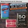 Blechschild 50 Schild Geburtstag, 50er Schild ORTSSCHILD, Produktbild-Vorschau 6