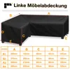 Gartenmöbel Abdeckung L-Form Wasserdichte Ecklounge Sofa Produktbild-Vorschau 5