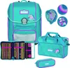 Scout sac d'école Genius Set 4 pièces Dolphins bleu rose Voir les images du produit 1