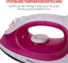 alpina Dampfbügeleisen - Dampfglätter 2000W - Bügeleisen Produktbild-Vorschau 8