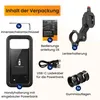 R2B Fahrrad Handyhalterung mit Powerbank 5000 mAh, Produktbild-Vorschau 10
