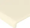 vidaXL Kopfteil Creme 160x5x118/128 cm Kunstleder Produktbild-Vorschau 4