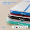 KM Fit Tapis Airtrack 3 m Bleu | pompe, sac & kit de Voir les images du produit 5
