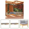 The Living Store 11-tlg. Garten-Lounge-Set mit Grauen Produktbild-Vorschau 1