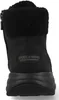 The back view of a black Skechers waterproof boot. Voir les images du produit