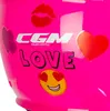 CGM Kinder Helm Helme Mini Jethelm Fuchsia YS 48cm American Produktbild-Vorschau 9