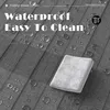 Faltbarer magnetischer Duschvorhang, wasserdicht und Produktbild-Vorschau 3