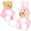 BRUBIES Teddy Hase - 25 cm Teddybär im Hasenkostüm mit Produktbild-Vorschau 1