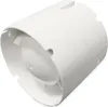 A white plastic fan vent or duct cover. Produktbild-Vorschau