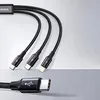 Kabel Baseus Rapid Series 3w1 USB-C - USB-C / Lightning / Podgląd zdjęcia produktu 12