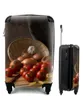 MuchoWow® Koffer Handgepäck Trolley Rollkoffer Kleine Produktbild-Vorschau 1