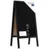 ALLboards Lavagna Nera da Gesso con Cavalletto bifacciale Anteprima dell’immagine prodotto 1
