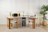 Skye Decor, Twin Study Desk - White, Gold, Biurka, Biały, Podgląd zdjęcia produktu 3