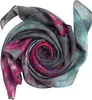 Baumwollschal – Allover-Muster – Tie-Dye – quadratischer Produktbild-Vorschau 2