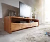 DELIFE Lowboard Live-Edge 190 cm Akazie Natur 4 Schübe 2 Produktbild-Vorschau 1