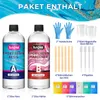 Epoxidharz mit Härter 1000ml/32oz, Epoxidharz Set Anfänger Produktbild-Vorschau 2