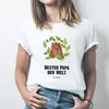 Mr. & Mrs. Panda Größe XL T-Shirt Bär König - Weiß - Produktbild-Vorschau 3