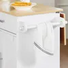 SoBuy Isola da cucina su rotelle Carrello portavivande con Anteprima dell’immagine prodotto 9